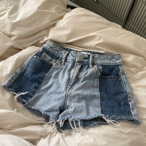 Pacsun high waist denim shorts